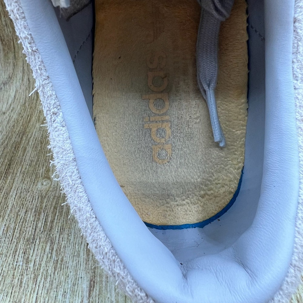 Adidas SambaRose Sneakers Women's Size 10 Gray Gum Suede Platform Shoes B37860 - Picture 5 of 10